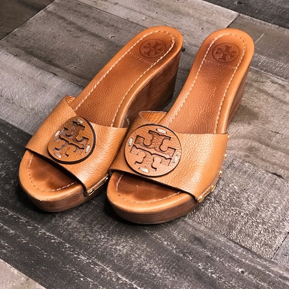 ines wedge slide tory burch
